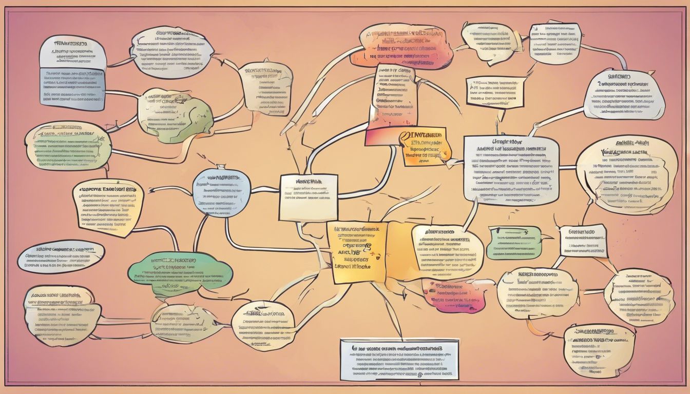 diagramma mappa concettuale con struttura keyword