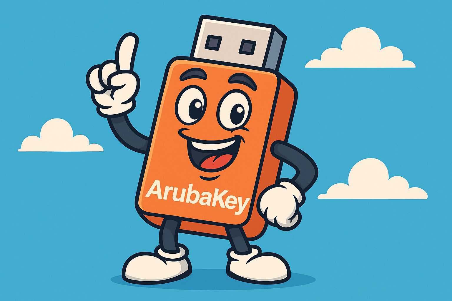 come far funzionare di nuovo la chiavetta arubakey