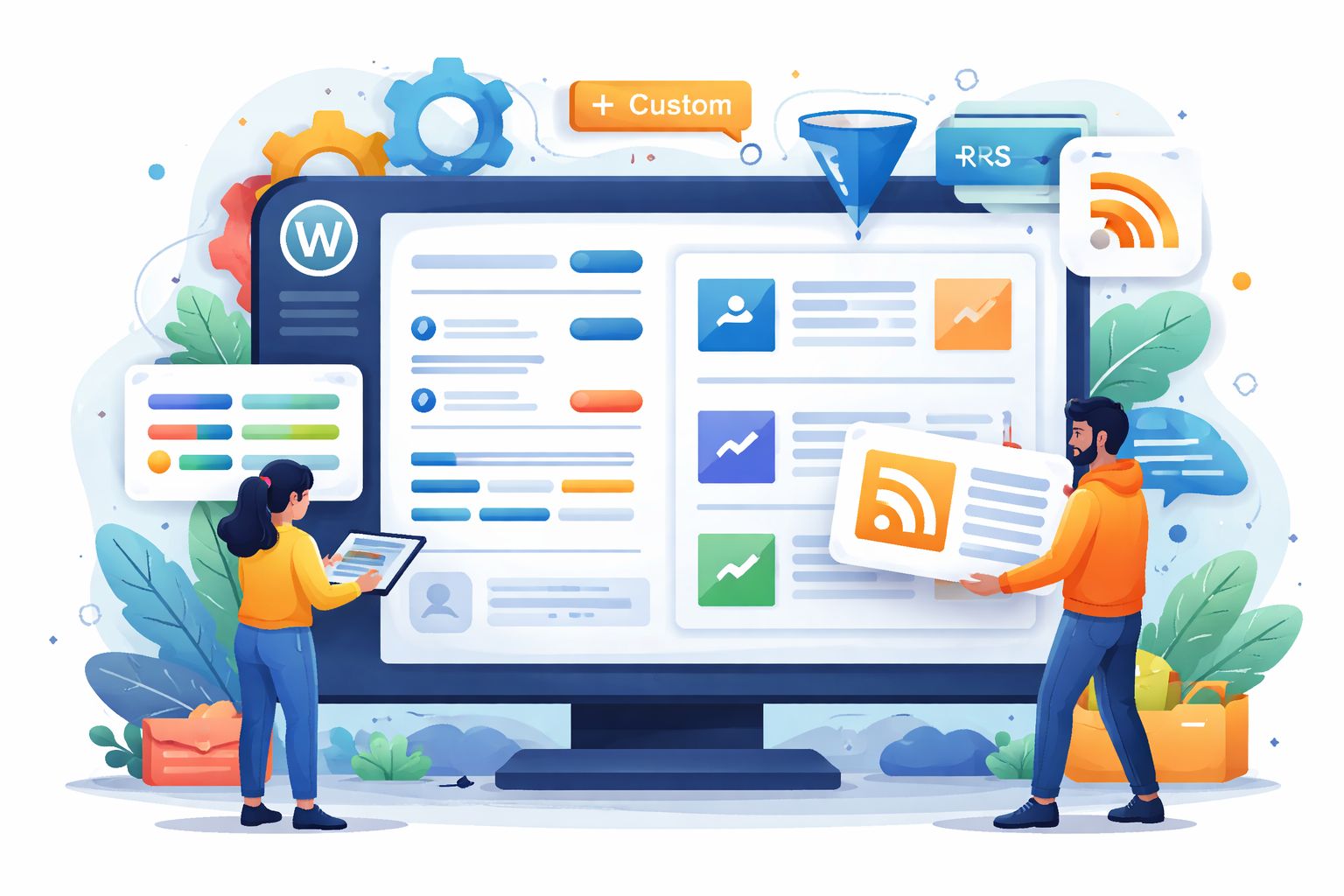 generatore di feed personalizzabile scontato