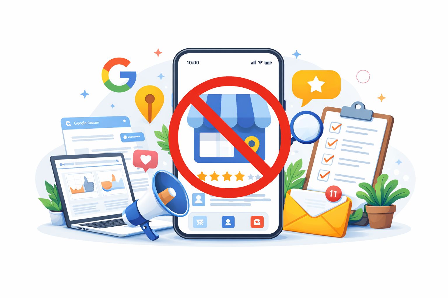 rimozione gestione google business profile